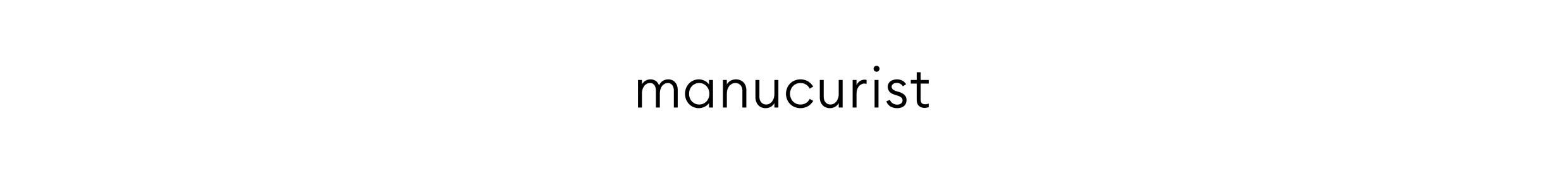 MANUCURIST  logo